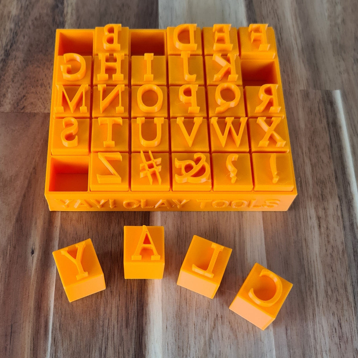 Clay Stamps and Stamp Sets