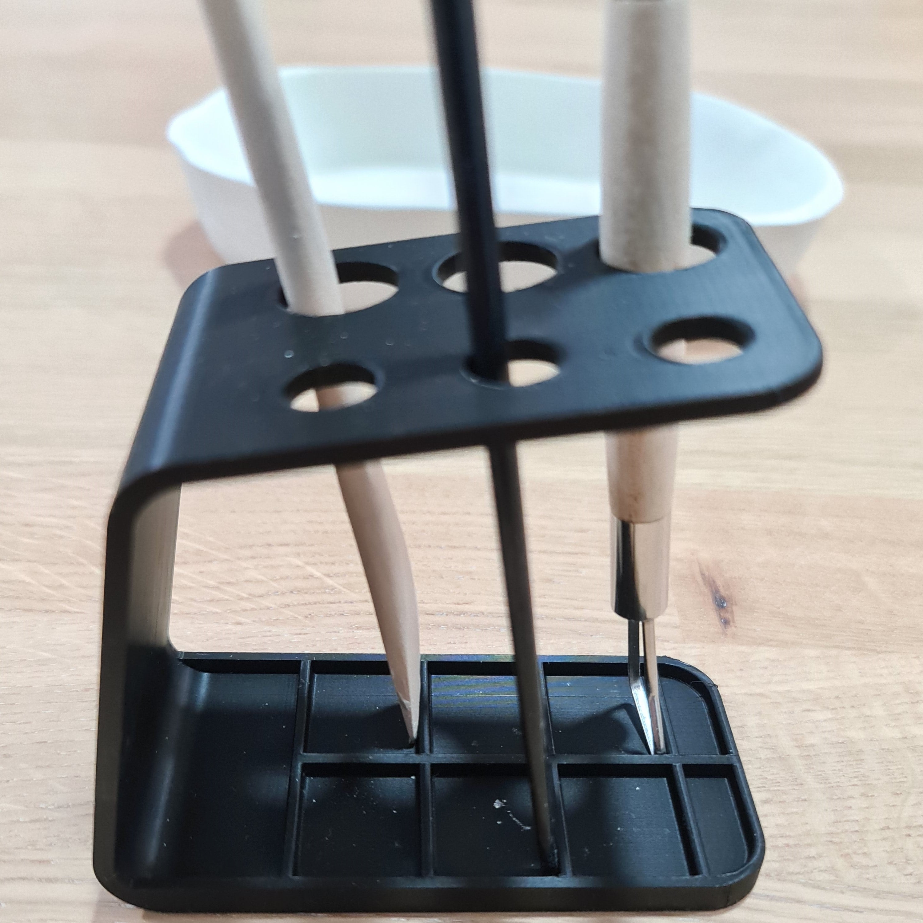 Brush and tool holder