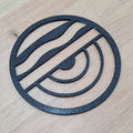 Alphabet Stamp Guide Circle