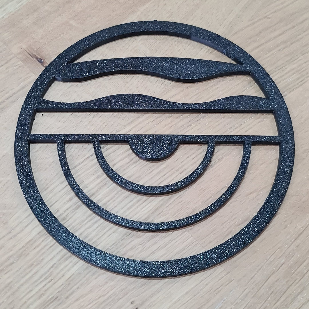 Alphabet Stamp Guide Circle