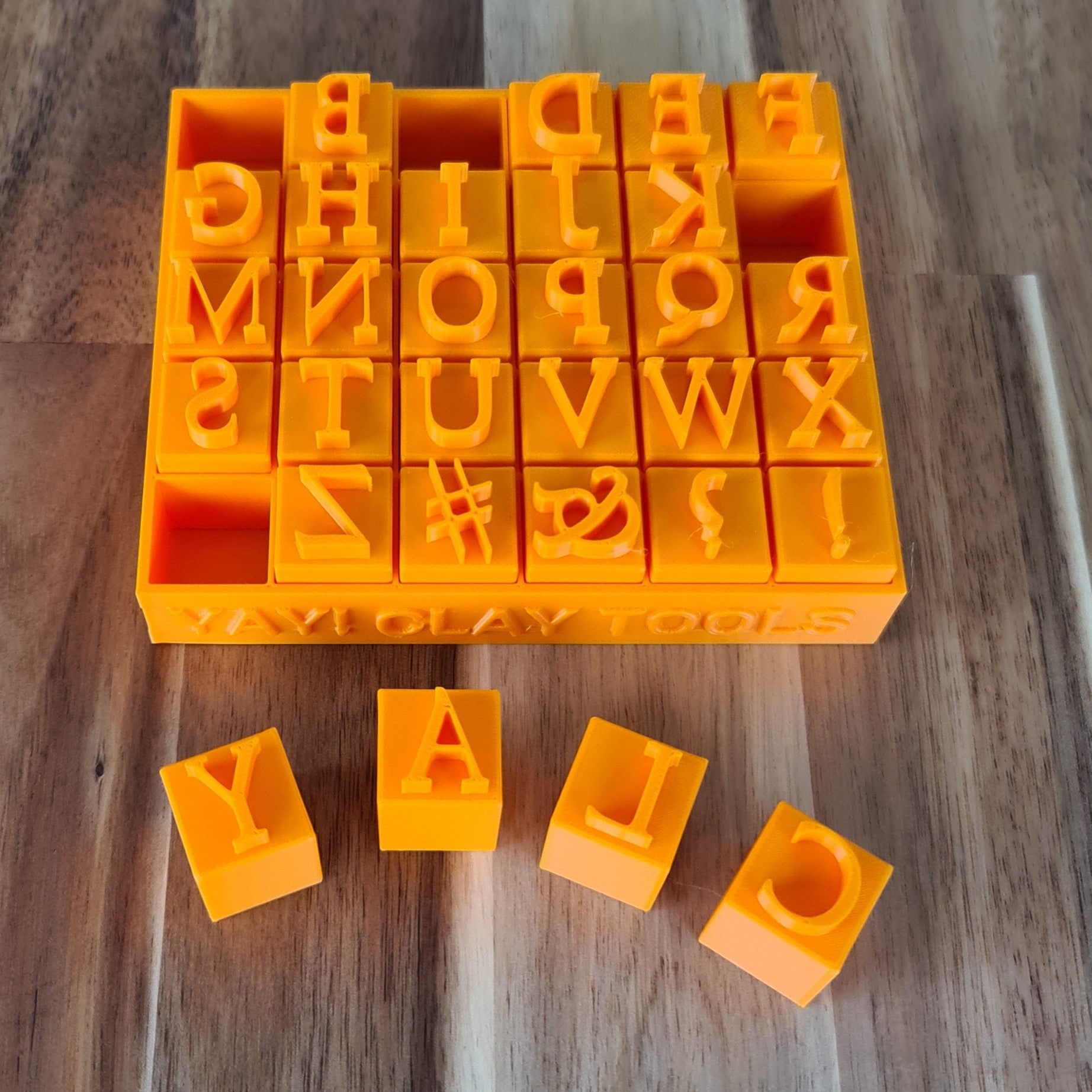Alphabet Stamp set - Californian (30 pcs)
