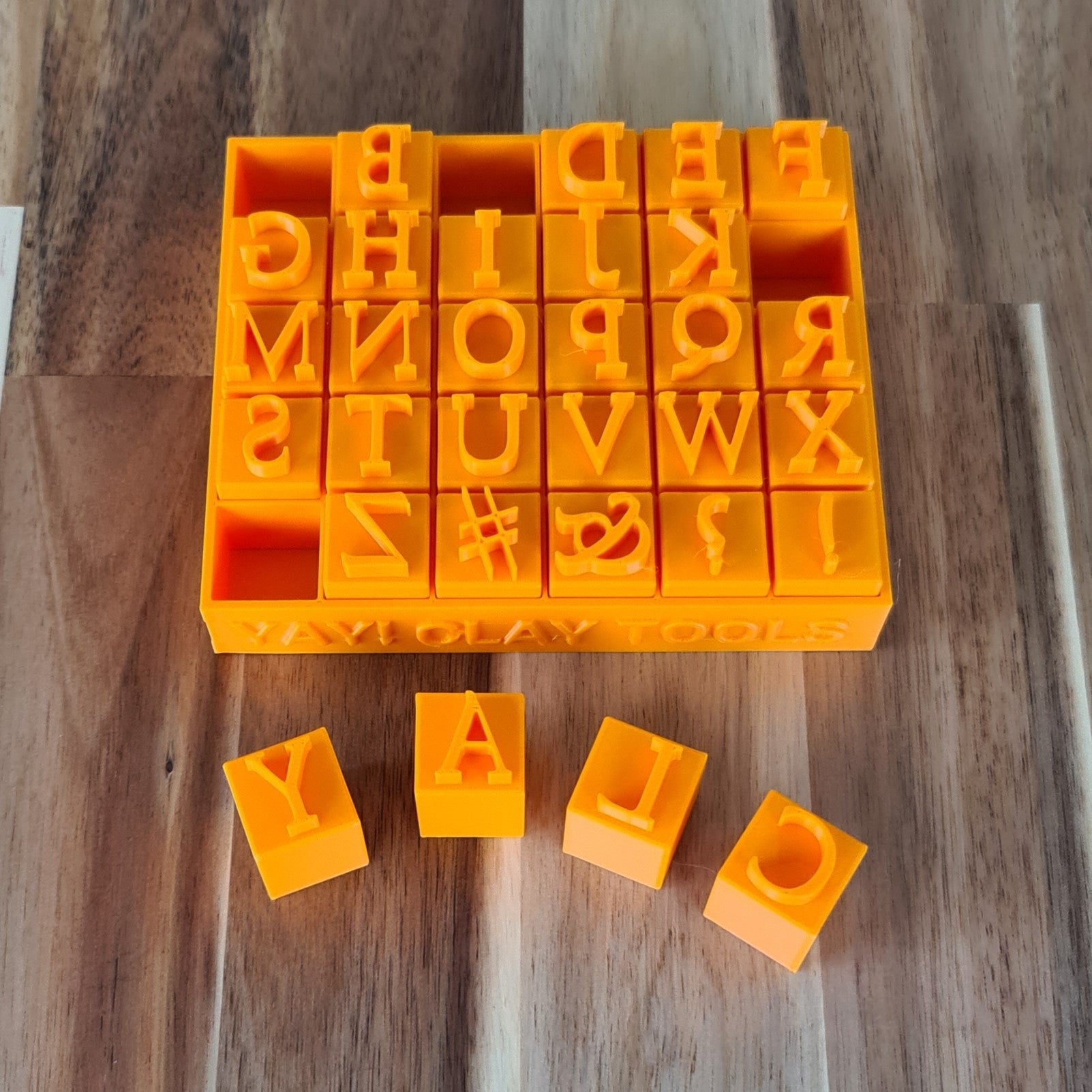 Alphabet Stamp set - Californian (30 pcs)