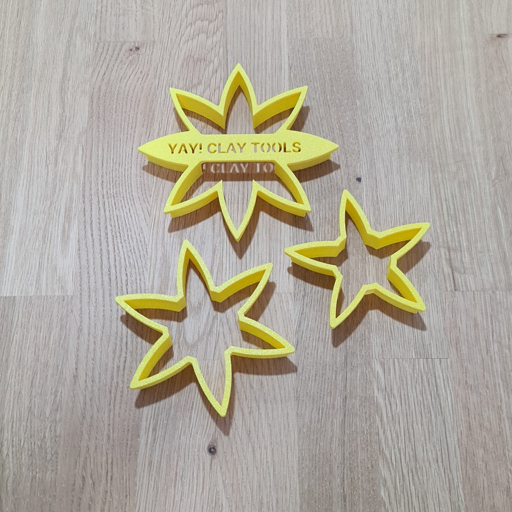 Waterlilly flower cutter set (3pcs)