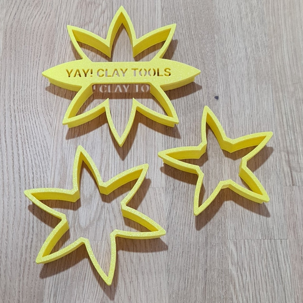 Waterlilly flower cutter set (3pcs)