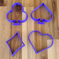 Playing card suit cutter set (4pcs)
