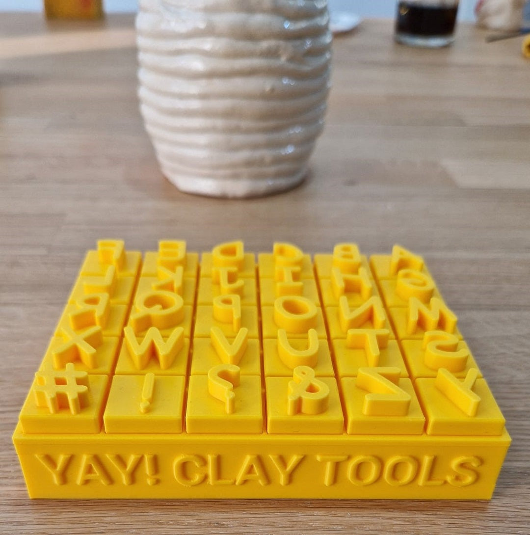 Alphabet Stamp set - Comic Sans (30 pcs)