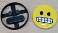 Emoji cutter (grimmace)