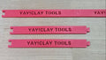 5mm clay thickness rolling guides (25cm) - Set x4